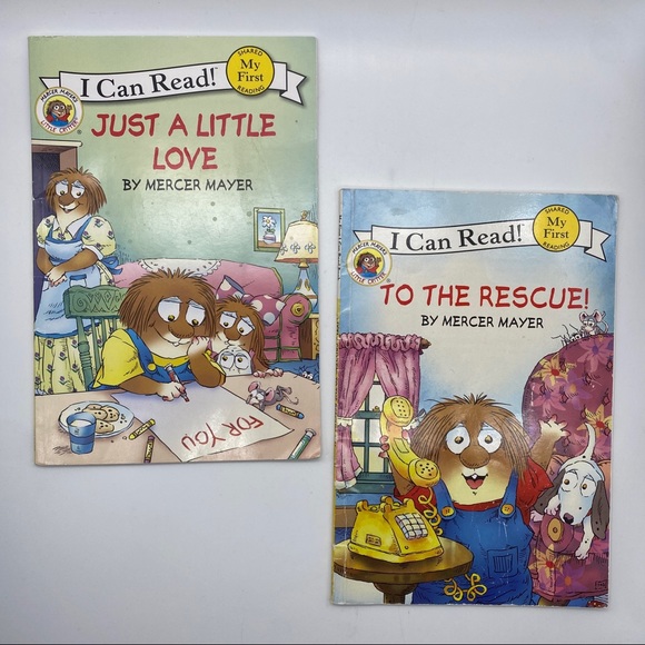 Set of 2 I Can Read Little Critter by Mercer Mayer Early Readers Children Books - Picture 1 of 5